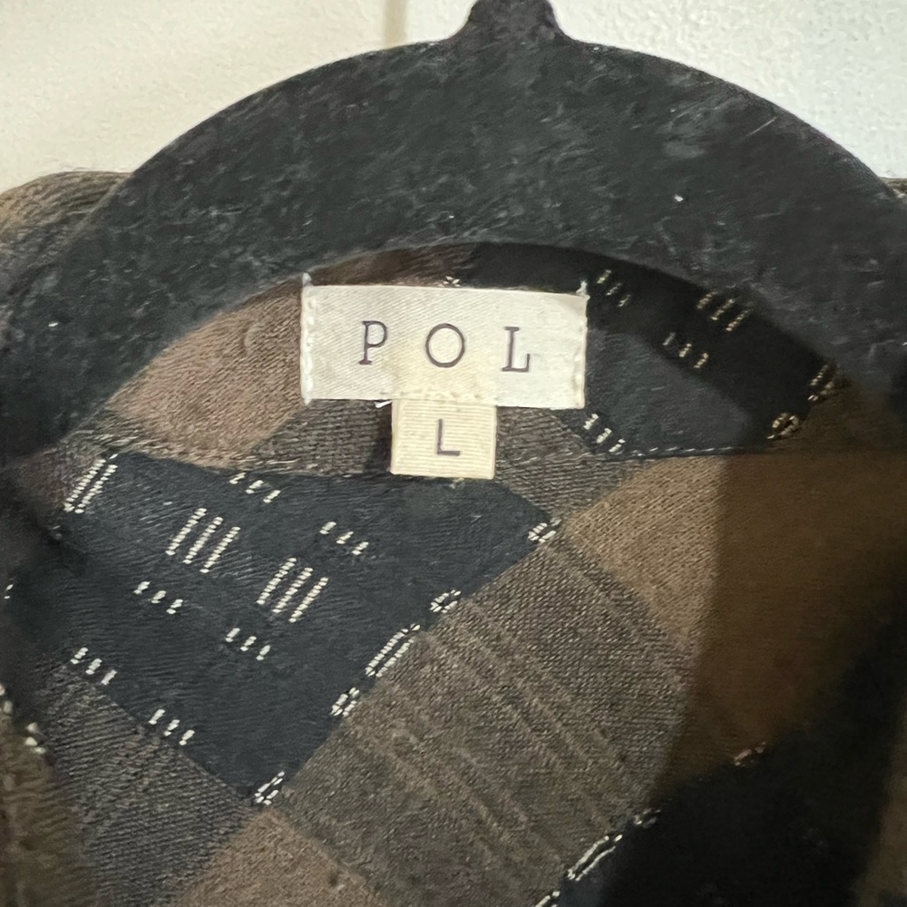 High low flannel - Picture 3 of 3
